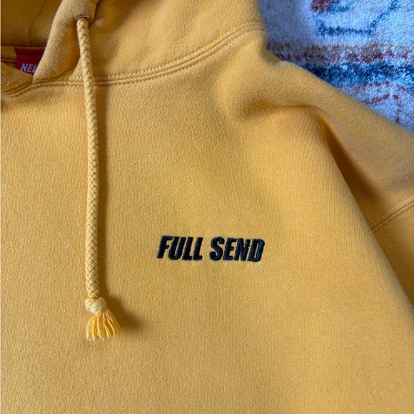 Nelk Boys Full Send Spellout Pullover Hoodie Large - Picture 4 of 4